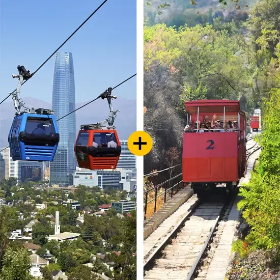 Combo Teleférico + Funicular
